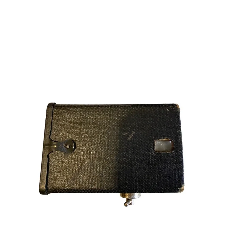 ANTIQUE Ansco Cadet Box‎ Camera VINTAGE Use 2c Film